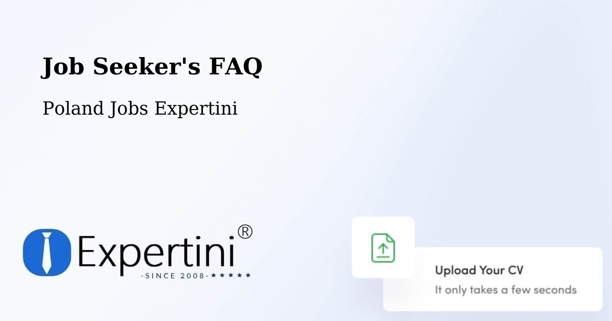 Job Seeker FAQ – Nowe Warpno - Poland Jobs Expertini
