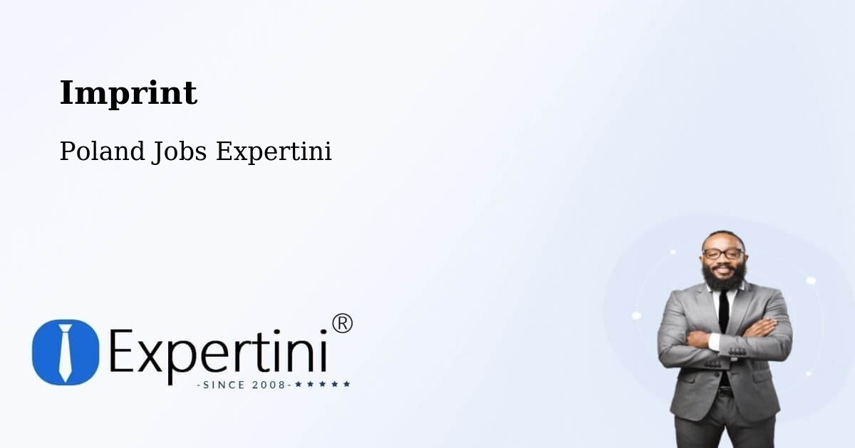 Imprint – Nowe Warpno - Poland Jobs Expertini